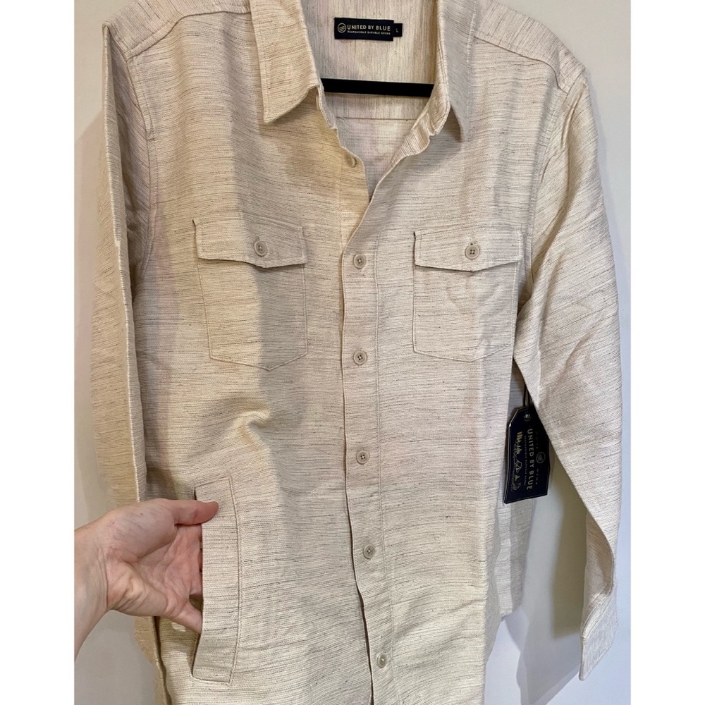 NWT Men’s United By Blue Shirt Jacket